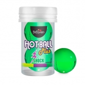 Лубрикант на силиконовой основе Hot Ball Plus с покалывающим эффектом (2 шарика по 3 гр.) - HotFlowers - купить с доставкой в Волжском