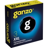 Презервативы увеличенного размера Ganzo XXL - 3 шт. - Ganzo - купить с доставкой в Волжском