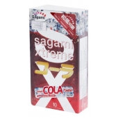 Ароматизированные презервативы Sagami Xtreme COLA - 10 шт. - Sagami - купить с доставкой в Волжском
