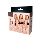 Набор из 3 мастурбаторов The Girl Next Door Tina - Dream Toys - в Волжском купить с доставкой