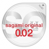 Ультратонкий презерватив Sagami Original - 1 шт. - Sagami - купить с доставкой в Волжском