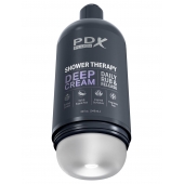 Мастурбатор в бутылке Shower Therapy Deep Cream - Pipedream - в Волжском купить с доставкой