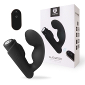 Черный вибромассажер Gladiator - 10,7 см. - S-HANDE - в Волжском купить с доставкой