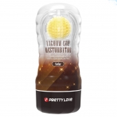 Прозрачный текстурированный мастурбатор Vacuum Cup Masturbator Stellar - Baile - в Волжском купить с доставкой