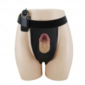 Полый вибрострапон на регулируемых трусиках Draven - 17,5 см. - Baile - купить с доставкой в Волжском