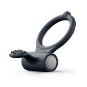 Черное эрекционное кольцо Power Clit - Dorcel - в Волжском купить с доставкой