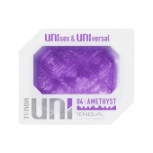 Фиолетовый мастурбатор-стимулятор Tenga Uni Amethyst - Tenga - в Волжском купить с доставкой