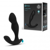 Черный утяжеленный анальный стимулятор Rocker Plug - 12 см. - b-Vibe - в Волжском купить с доставкой