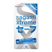 Презервативы Sagami Xtreme Ultrasafe с двойным количеством смазки - 10 шт. - Sagami - купить с доставкой в Волжском