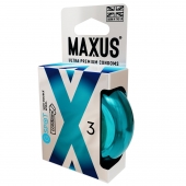 Презервативы Maxus G spot с двойной спиралью - 3 шт. - Maxus - купить с доставкой в Волжском