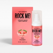 Жидкий вибратор Nuei Rock Me! с ароматом клубники - 20 мл. - Nuei cosmetics - купить с доставкой в Волжском