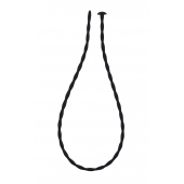 Черный уретральный массажер Glide Medium - 30 см. - Lola Games - купить с доставкой в Волжском