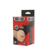 Нежный мастурбатор-ротик REALSTUFF 5INCH MASTURBATOR BJ - Dream Toys - в Волжском купить с доставкой