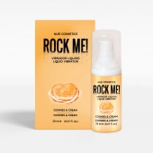 Жидкий вибратор Nuei Rock Me! с ароматом печенья и сливок - 20 мл. - Nuei cosmetics - купить с доставкой в Волжском