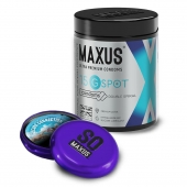 Гладкие презервативы Maxus G spot с двойной спиралью - 15 шт. - Maxus - купить с доставкой в Волжском