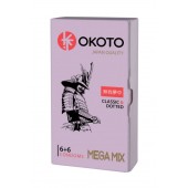 Презервативы OKOTO Mega Mix - 12 шт. - Sitabella - купить с доставкой в Волжском