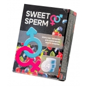 Шипучие таблетки для мужчин Sweet Sperm для изменения вкуса спермы (4 шт. по 0,5 гр.) - Капиталпродукт - купить с доставкой в Волжском