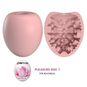 Розовый мастурбатор-яйцо Pleasure Egg I - Baile - в Волжском купить с доставкой