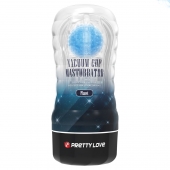 Прозрачный текстурированный мастурбатор Vacuum Cup Masturbator Planet - Baile - в Волжском купить с доставкой
