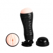 Мастурбатор-вагина Flora с присоской в основании - Baile - в Волжском купить с доставкой