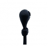 Чёрное лассо на пенис с вибрацией - Baile - в Волжском купить с доставкой