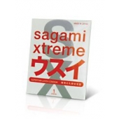 Ультратонкий презерватив Sagami Xtreme SUPERTHIN - 1 шт. - Sagami - купить с доставкой в Волжском