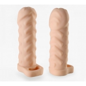 Телесная насадка-удлинитель Kleon - 15 см. - Sitabella - в Волжском купить с доставкой