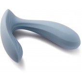 Голубой интерактивный вибромассажер Erica - Svakom