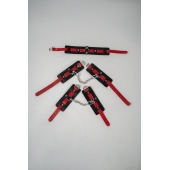 Черно-красный набор фиксаций: наручники, оковы и ошейник - Crazy Handmade - купить с доставкой в Волжском