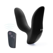 Черный вибромассажер простаты 3,5’’ Remote Control Curve P-spot Massager - 12 см. - Erokay - в Волжском купить с доставкой