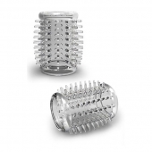 Прозрачная насадка с шипами STAY HARD COCK SLEEVE 01 CLEAR - Blush Novelties - в Волжском купить с доставкой