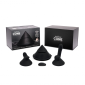 Конусный вибромассажер Cowgirl Cone с 2 насадками - CowGirl - купить с доставкой в Волжском