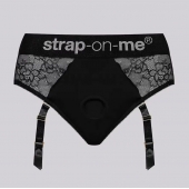 Трусики для фиксации насадок Strap-on-me Harness Lingerie Diva XS - Strap-on-me - купить с доставкой в Волжском