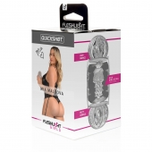 Прозрачный двусторонний мастурбатор Fleshlight Quickshot Mia Malkova - Fleshlight - в Волжском купить с доставкой