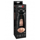 Мастурбатор-вагина с вибрацией Vibrating Mega Milker - Pipedream - в Волжском купить с доставкой
