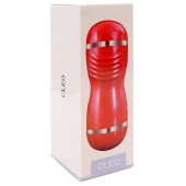 Двусторонний мастурбатор в колбе Cleo - вагина и ротик - Boys of Toys - в Волжском купить с доставкой