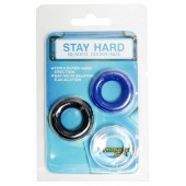 Набор из 3 эрекционных колец без рельефа - Boys of Toys - в Волжском купить с доставкой