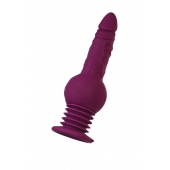 Фиолетовая мини-машина для секса Striker с пультом ДУ - 23,5 см. - ToyFa - купить с доставкой в Волжском