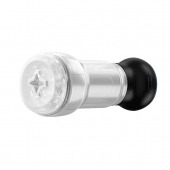 Набор PowerBlow   Feel Pocket Stroker Crystal: мастурбатор и интерактивная насадка - Kiiroo - в Волжском купить с доставкой