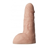 Телесный фаллоудлинитель с мошонкой Cock Next - 19 см. - LOVETOY (А-Полимер) - в Волжском купить с доставкой