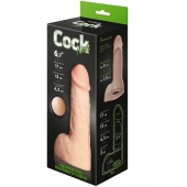 Телесный фаллоудлинитель с мошонкой Cock Next - 17 см. - LOVETOY (А-Полимер) - в Волжском купить с доставкой