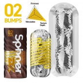 Мастурбатор Tenga Spinner DX 02 Bumps - Tenga - в Волжском купить с доставкой