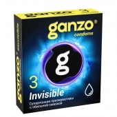 Супертонкие презервативы Ganzo Invisible - 3 шт. - Ganzo - купить с доставкой в Волжском