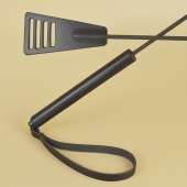 Черный кожаный стек «Сириус» - 60 см. - Sitabella - купить с доставкой в Волжском