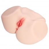 Мастурбатор-полуторс с двойным слоем материала и вибрацией Jenny Onahole Real Vagina - KOKOS - в Волжском купить с доставкой