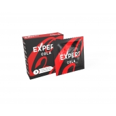 Презервативы с ароматом колы Expert Cola - 3 шт. - Expert - купить с доставкой в Волжском