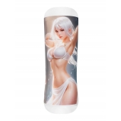 Двусторонний мастурбатор в колбе аниме - вагина и ротик - Tokyo Style - в Волжском купить с доставкой