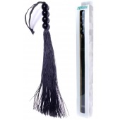 Черная силиконовая плеть - 37 см. - Boys of Toys - купить с доставкой в Волжском