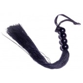 Черная силиконовая плеть - 37 см. - Boys of Toys - купить с доставкой в Волжском