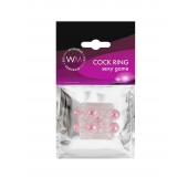 Прозрачная насадка на пенис с цветными шариками - Erowoman-Eroman - в Волжском купить с доставкой